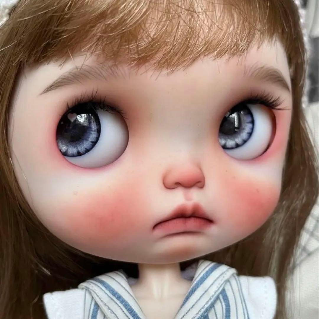カスタムブライス 海外作家様 人形 ナチュラルメイク 自然 かわいい 大人しい