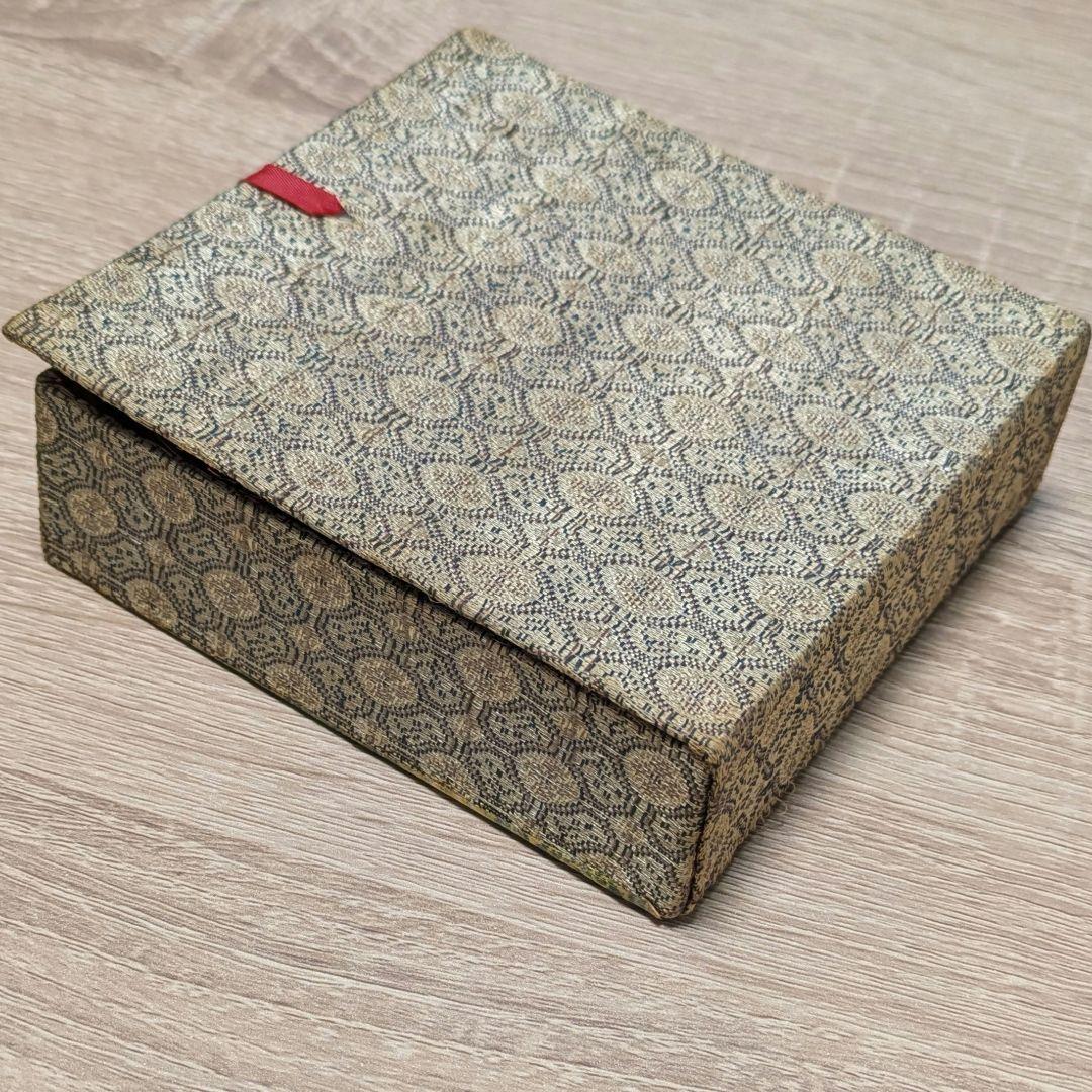中国廣彩アンティーク磁器盃4個セット GD Crafts装飾箱付
