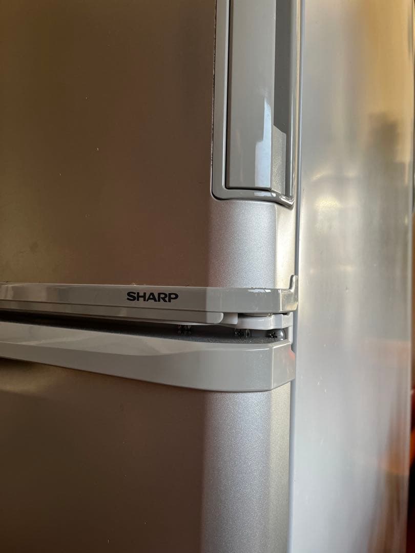 SHARP 冷蔵庫 SJ-W351E-S 350L