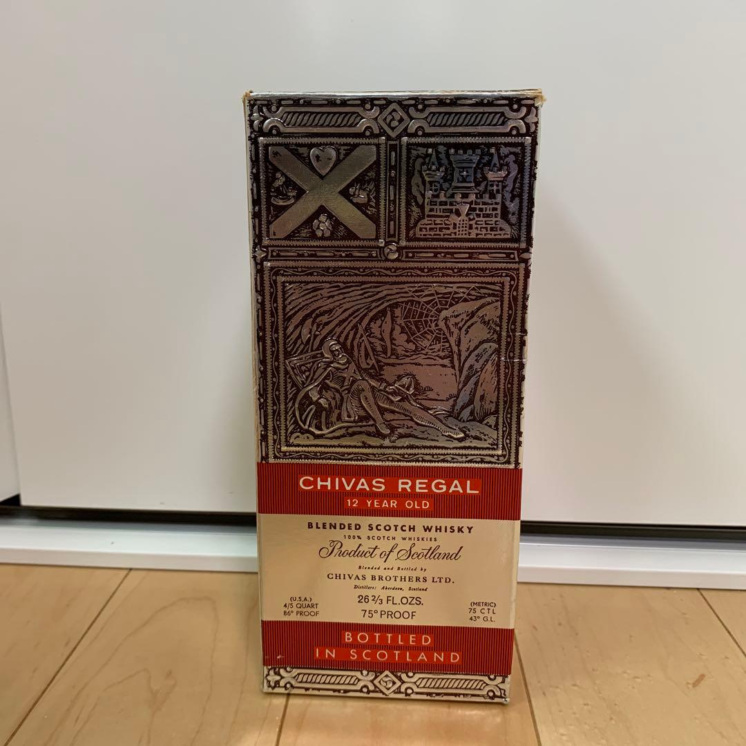 70年代 CHIVAS REGAL 12年 シーバスリーガル 760ml 43%