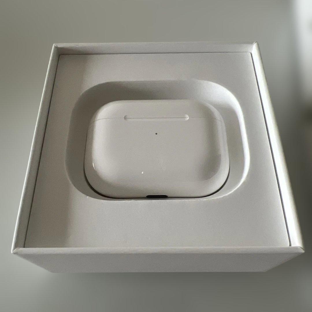 AirPods Pro ホワイト 充電ケース、箱あり