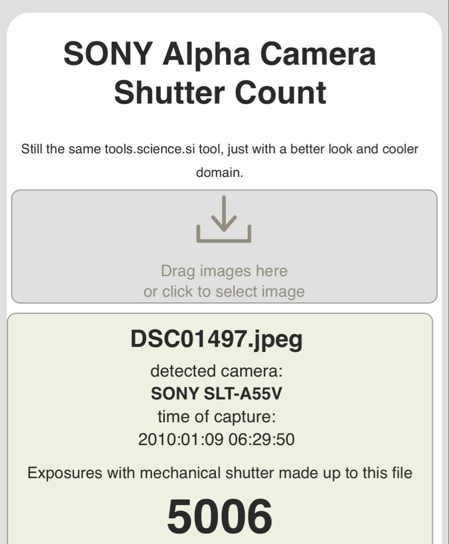 SONY α55 18-55 レンズ付　動作品　充電器　シャッター僅か5006枚