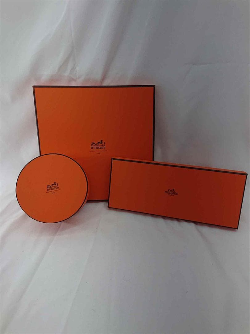 ♡エルメス HERMES 空箱 オレンジ ボックス 3点セット