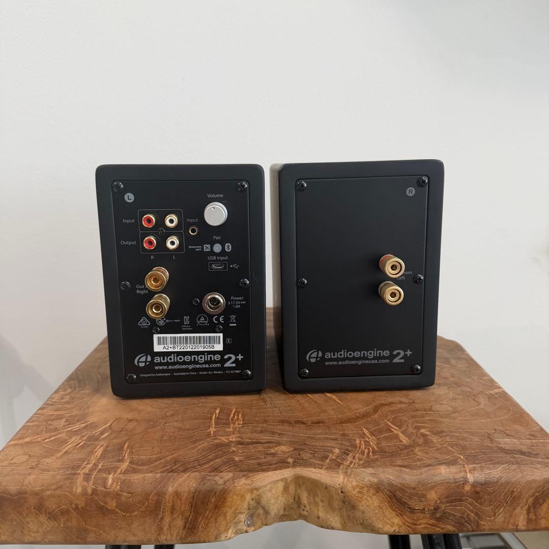 audioengine 2+ アクティブスピーカー ブラック 2台セット