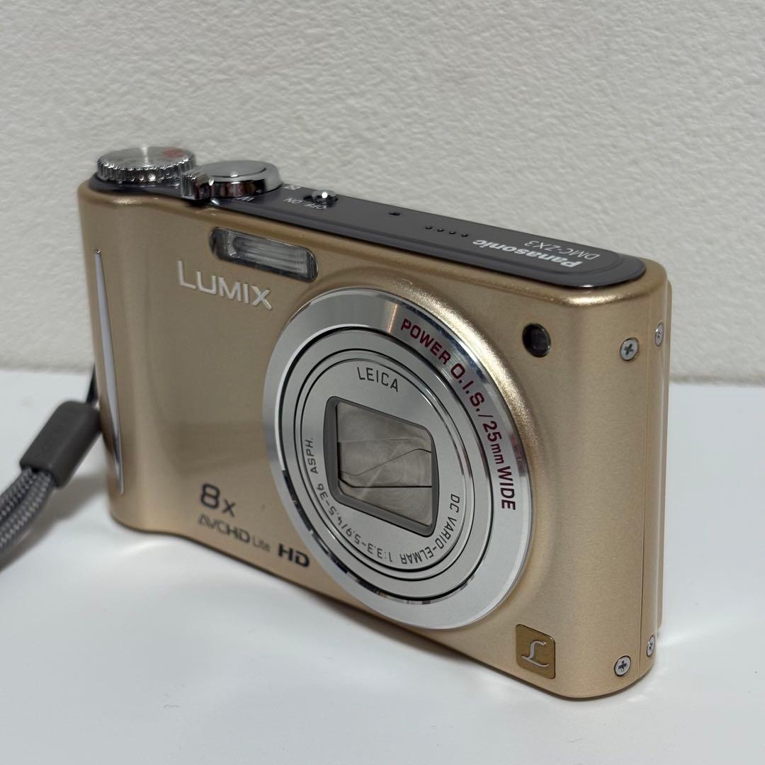 Panasonic LUMIX DMC-XZ3 ゴールド コンデジ