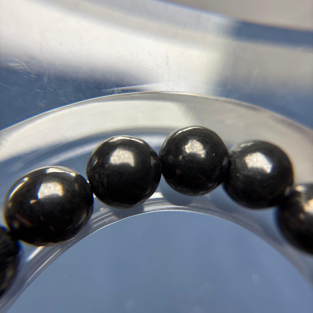 tamagoロシア産シュンガイト　10mm ブレスレット　8-172