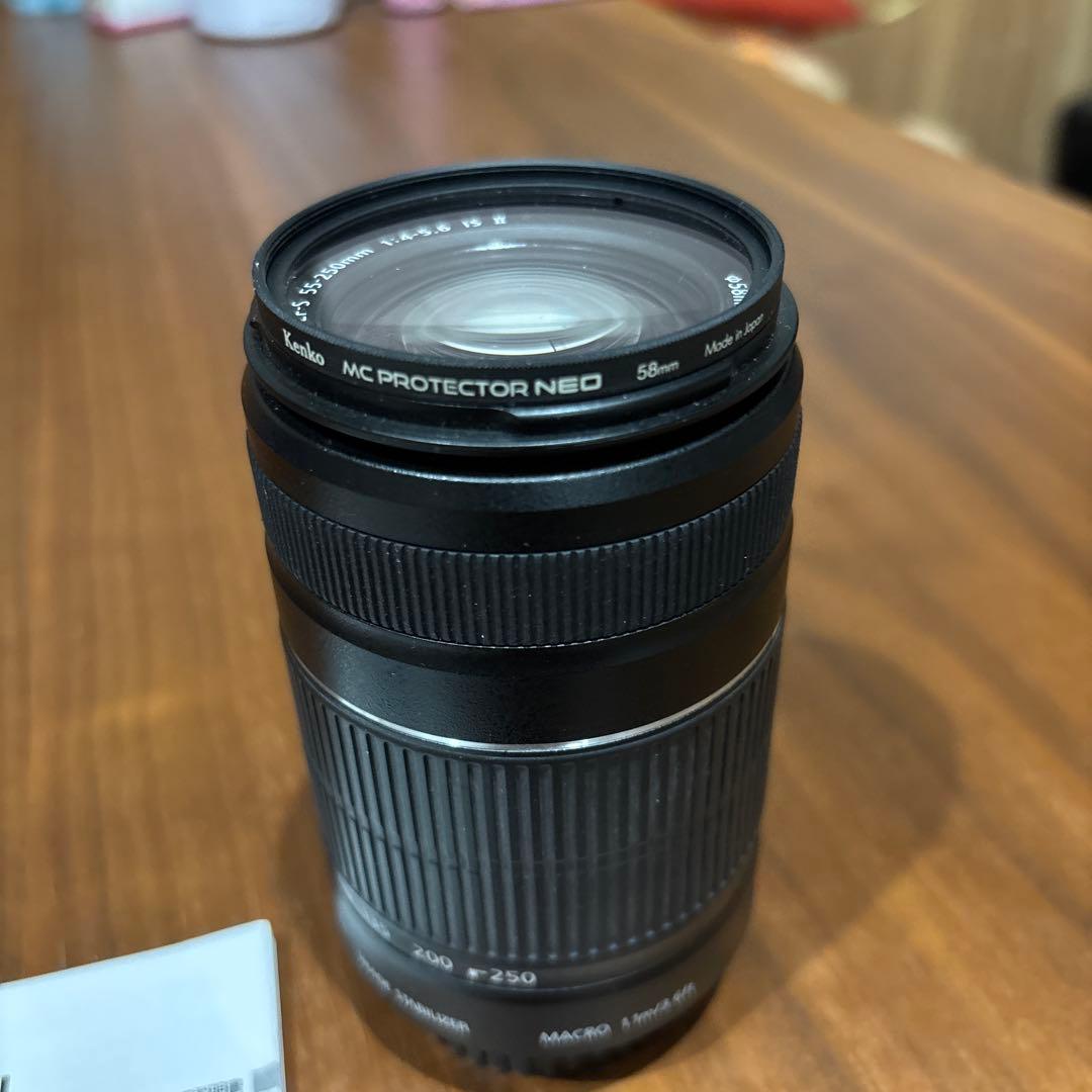 【ほぼ未使用】Canon EF-S 55-250mm F4-5.6 IS II