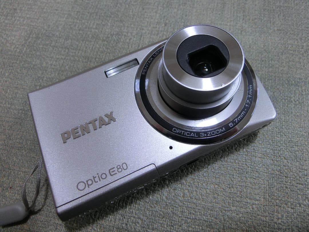 動作品　PENTAX Optio E80 コンパクトデジタルカメラ