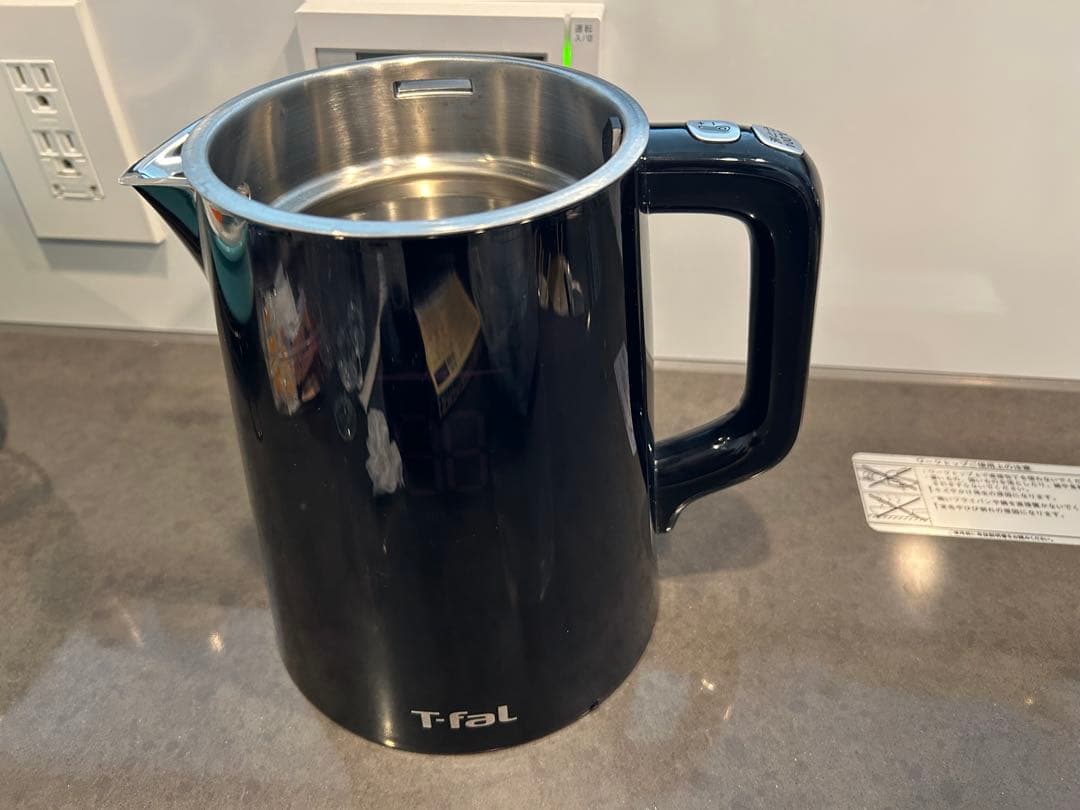 【美品】T-fal ディスプレイロックコントロール 0.8L 電気ケトル