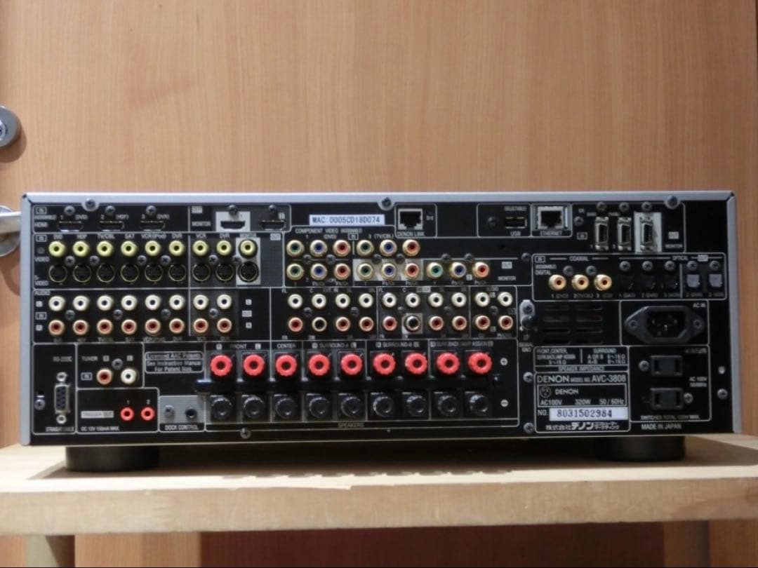 DENON AVC-3808 AVサラウンドアンプ