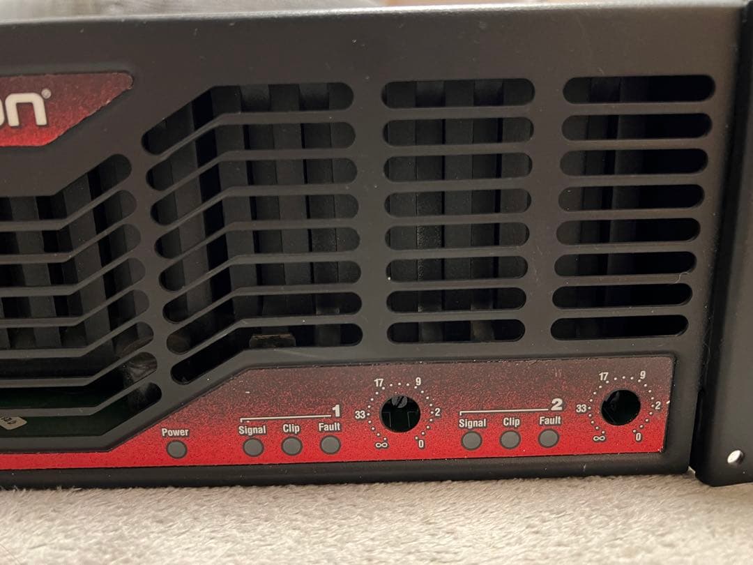 Amcron CE 2000TX パワーアンプ※傷あり