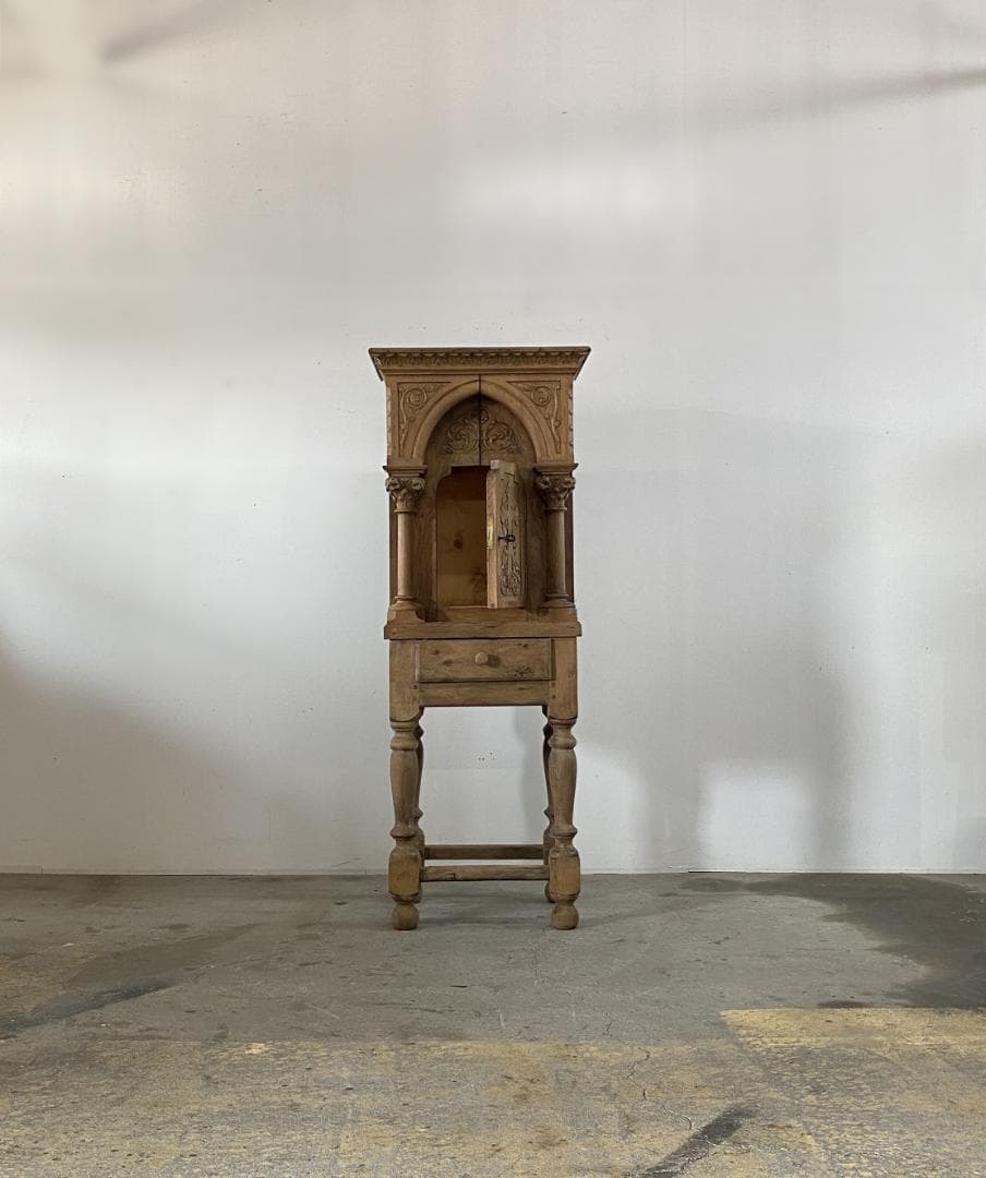 フランス アンティーク Church Cabinet 教会 キャビネット