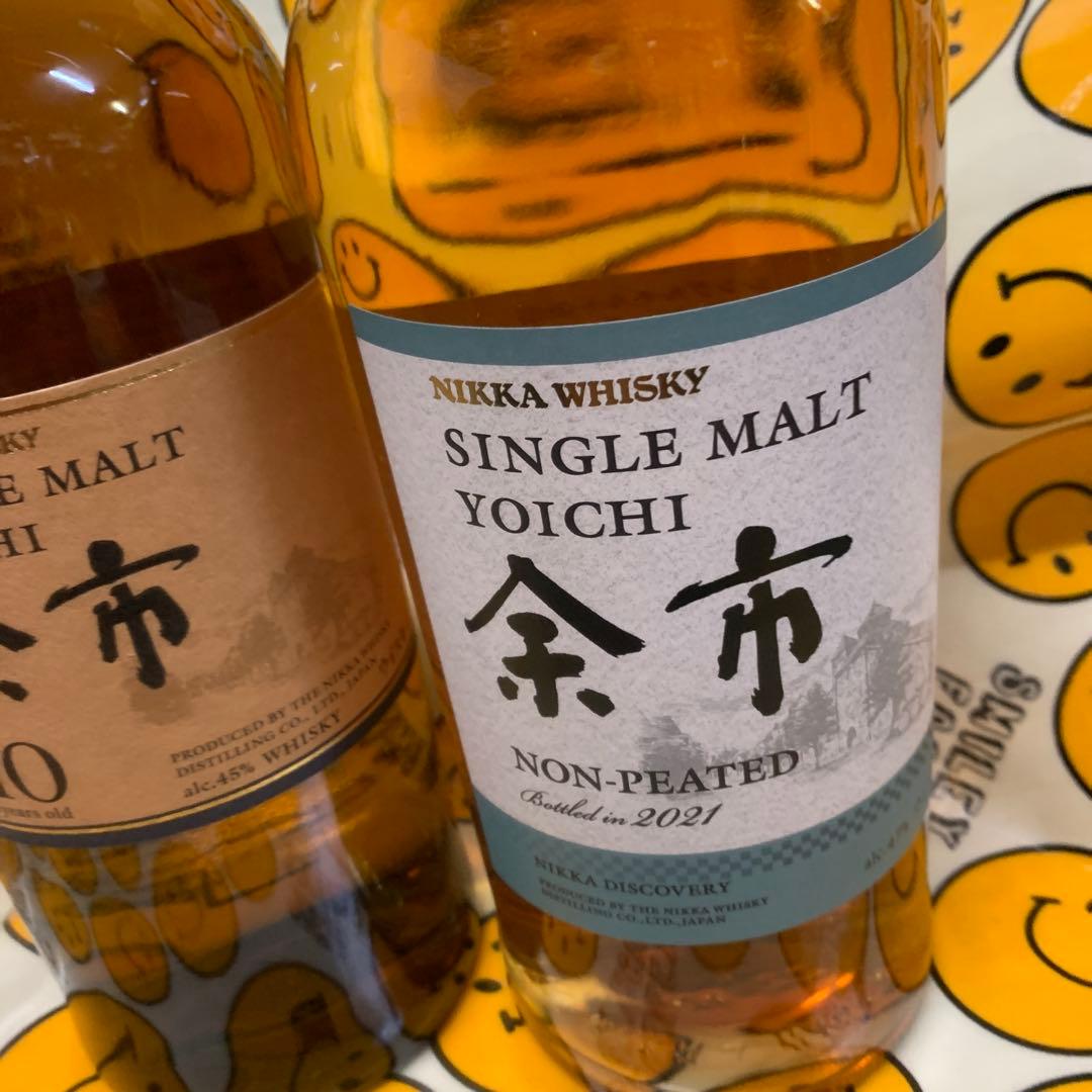 NIKKA YOICHI 10年 & NON-PEATED セット