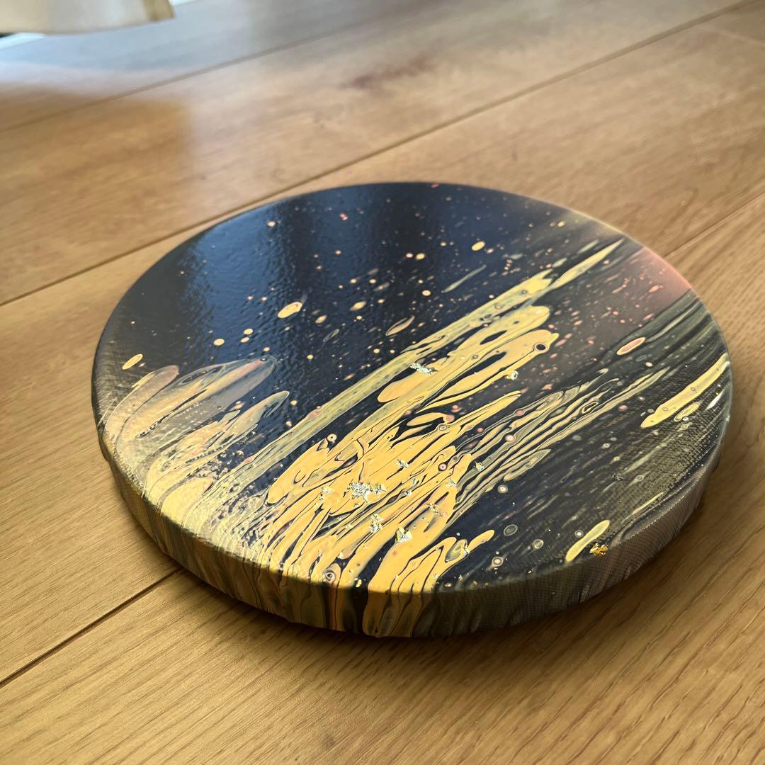 円形抽象画 UFO 宇宙