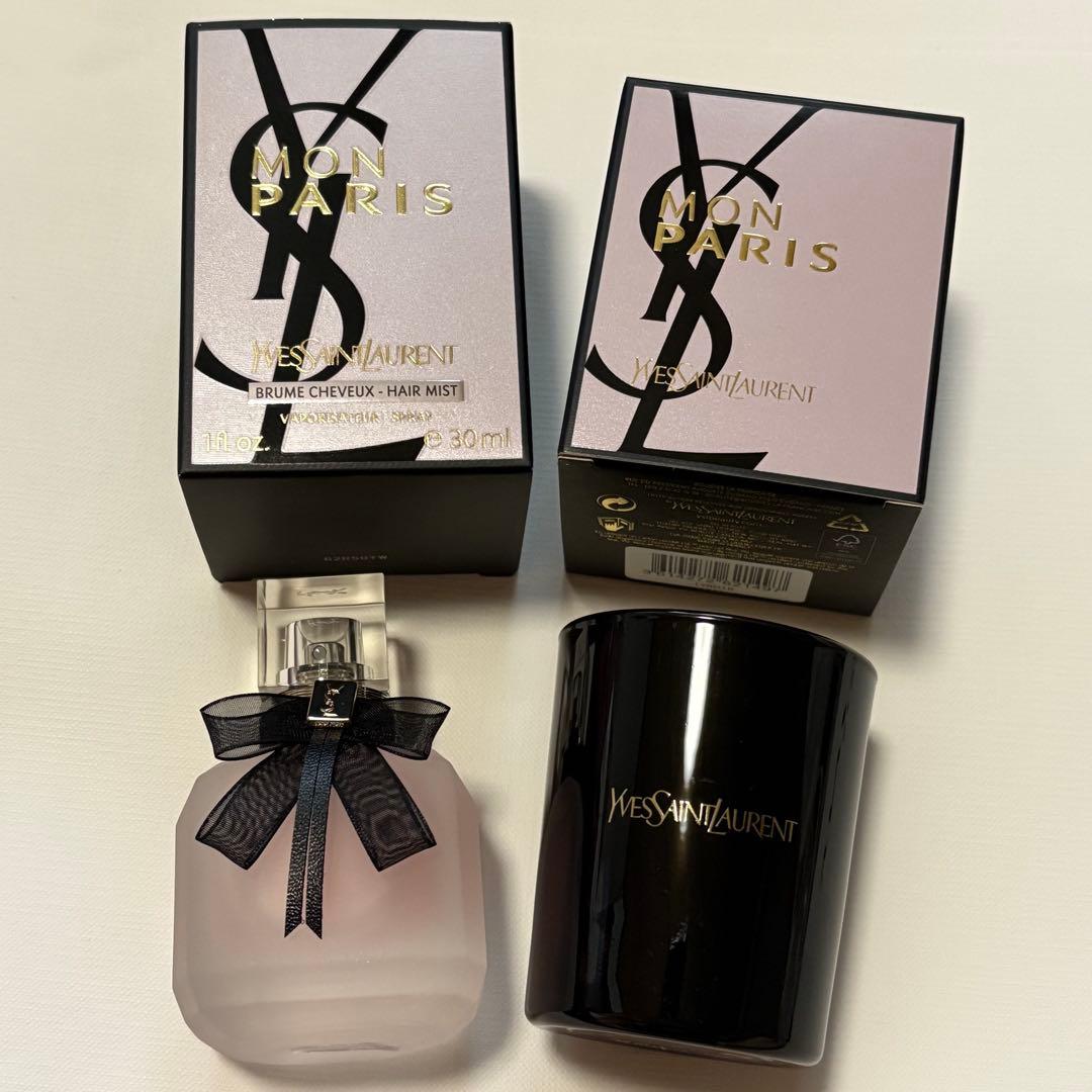 【新品未使用】YSL モンパリ ヘアミスト＆キャンドル