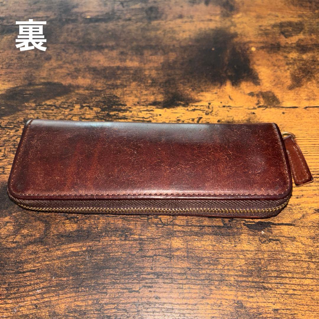 【良品/値下げ】 sot プエブロレザーペンケース 箱、保証書付き