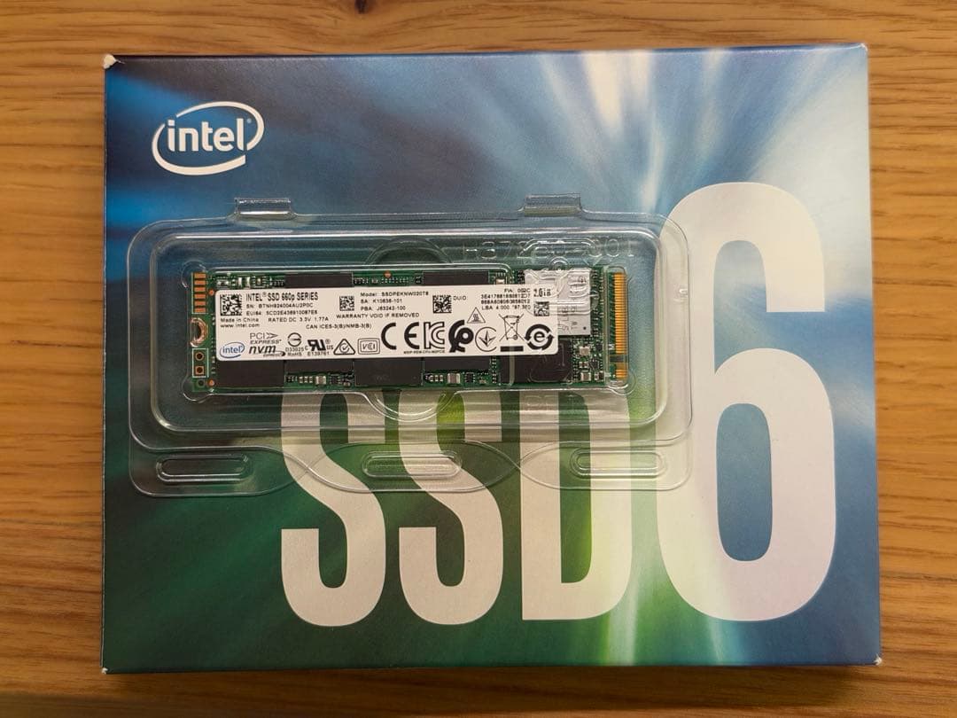 内蔵型SSD Intel SSD 660p (SSDPEKNW020T8) 2048GB #2