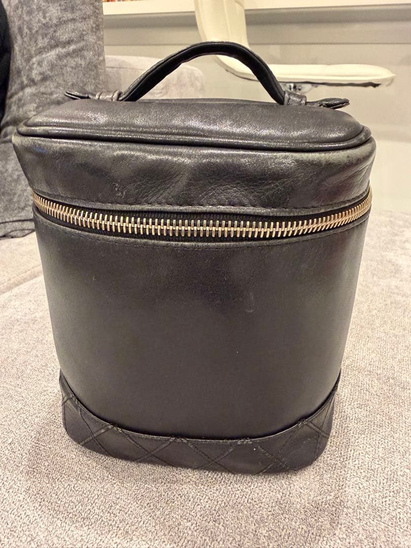 CHANEL バニティバック　ビコローレ ブラック