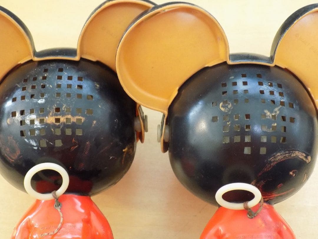 70s OLDミッキー トーキングトイ 2個セット ディズニー 海外ディズニー