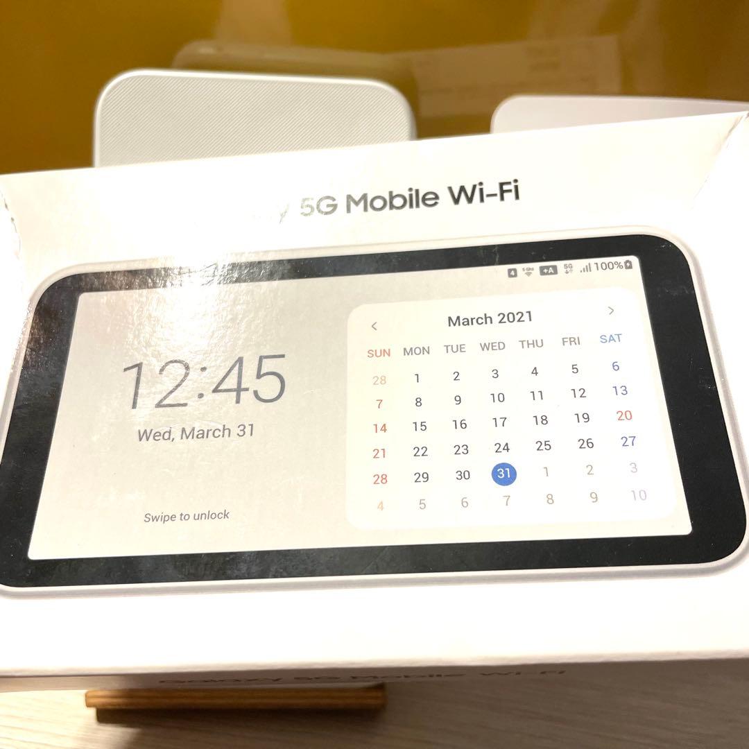 Galaxy 5G Mobile モバイル　ルーター　ポケットWi-Fi