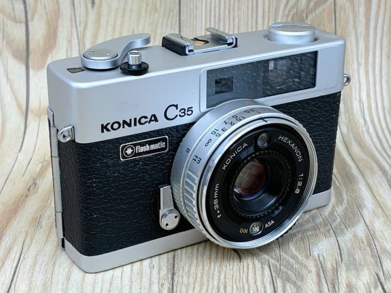 【整備品】KONICA C35 Flash matic コニカ