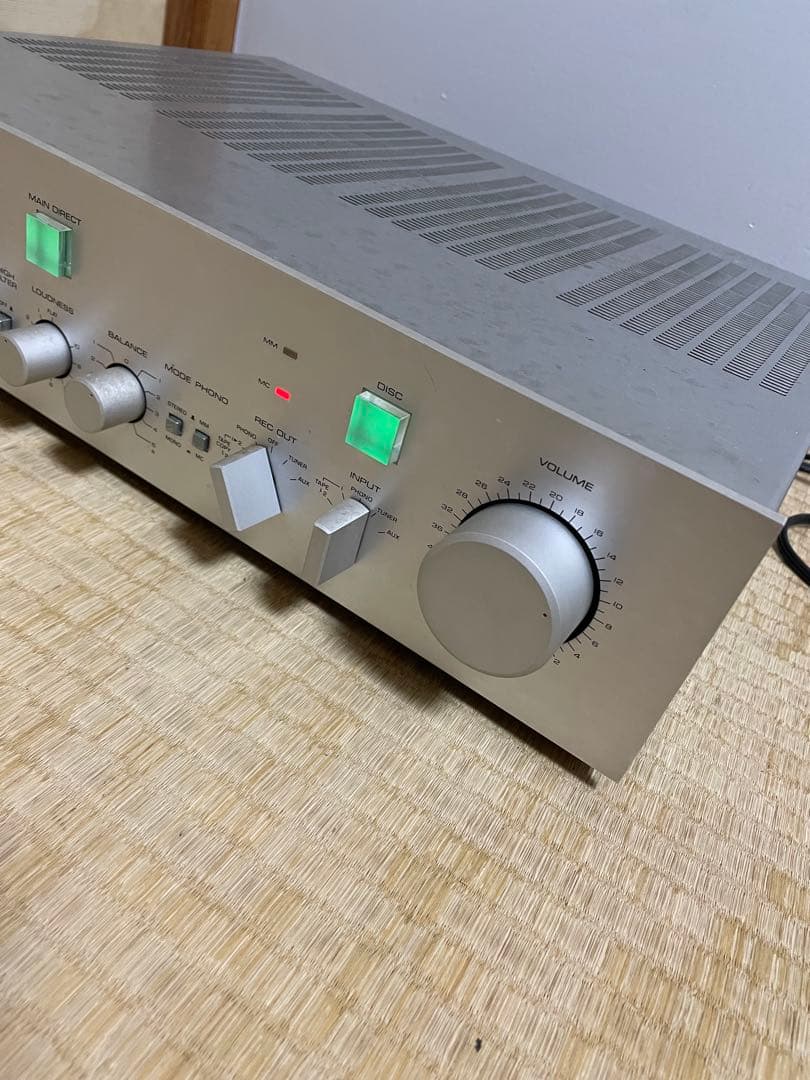 YAMAHA A-6 ステレオアンプ 通電確認済