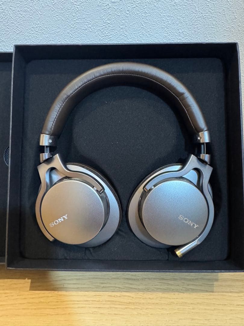 SONY MDR-1A ヘッドホン シルバー Hi-Res