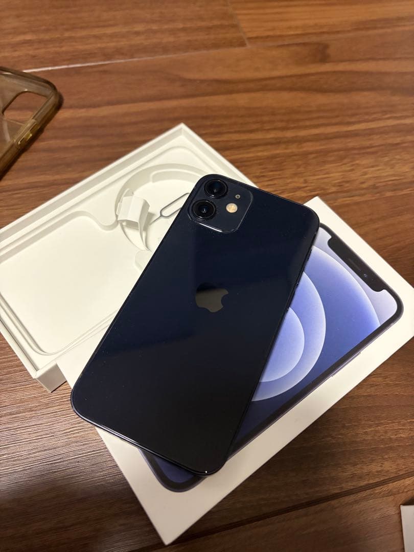 ★Apple iPhone 12 mini ブラック 64GB ソフトバンク