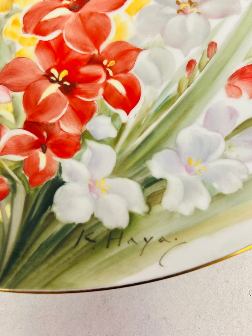 Noritake 花柄プレート