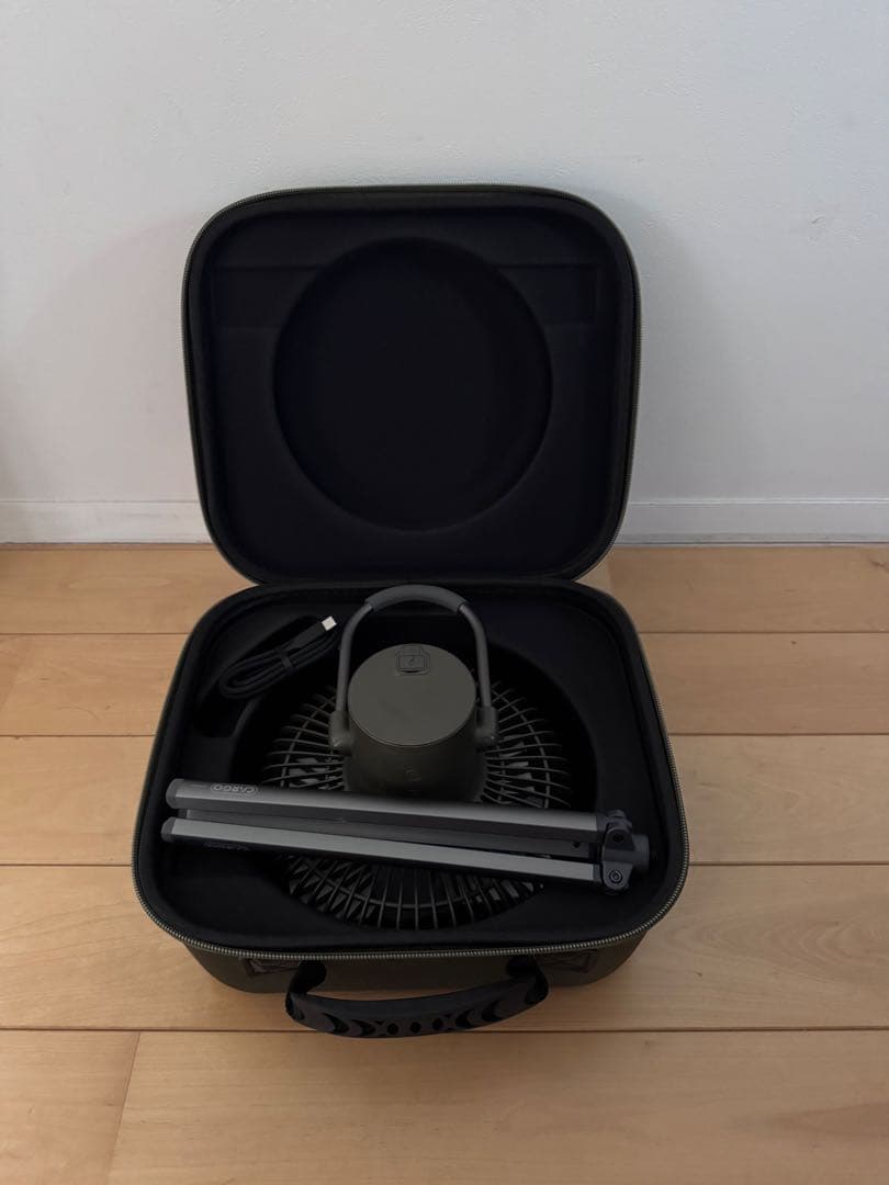 三脚式ファン　cargo container DUAL FAN - M