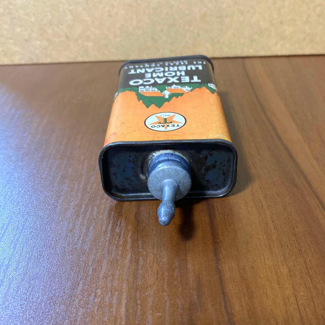 ヴィンテージ TEXACO  LUBRICANT オイル缶 1950s