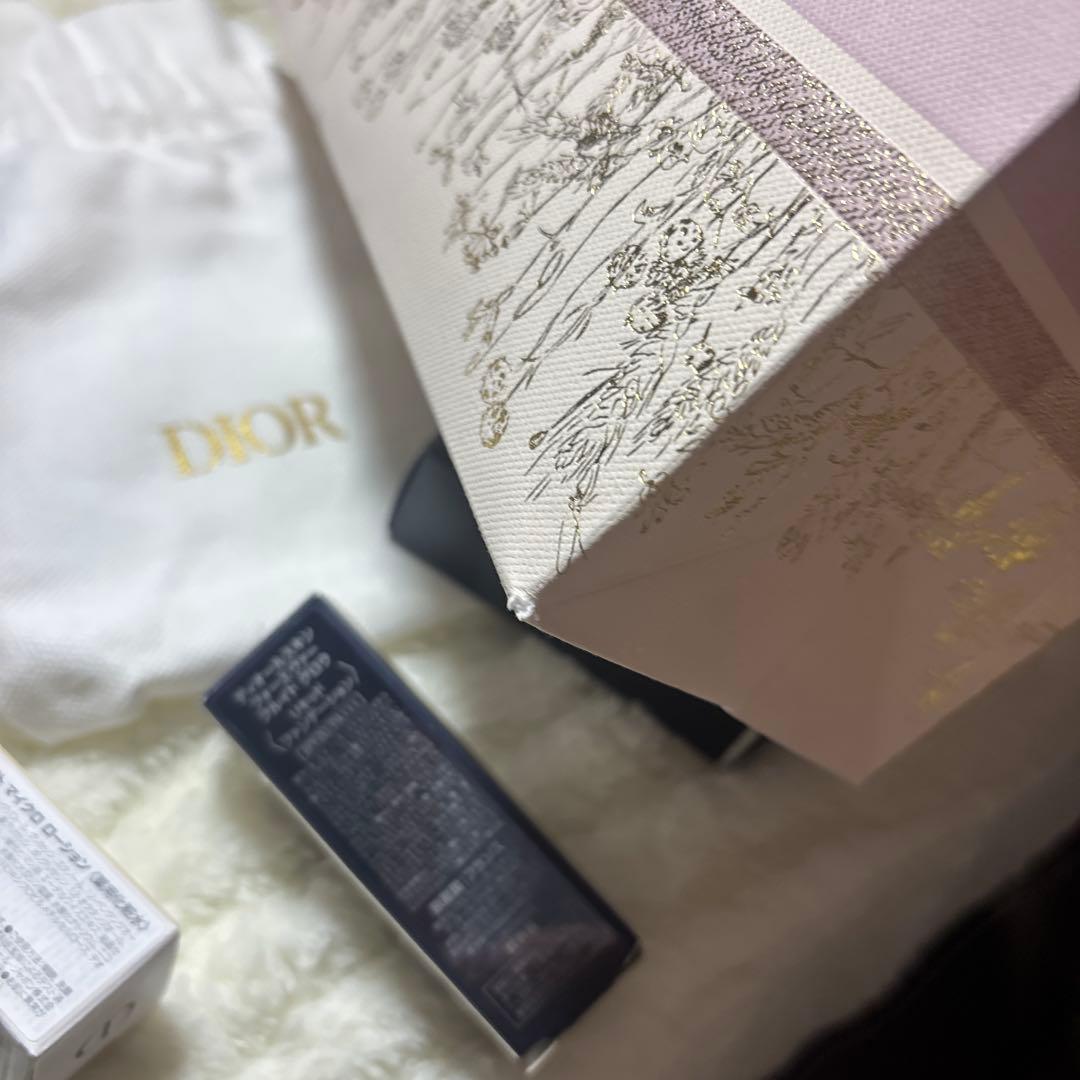 【新品未使用】Diorピンクオブリーク　ギフトショッパー付・おまけ有（リップ無）