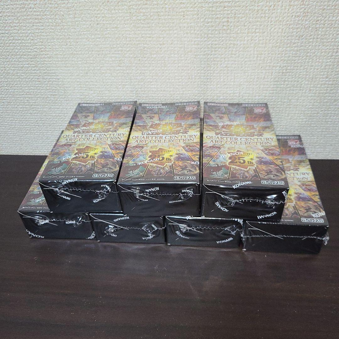 【新品未開封】遊戯王クォーターセンチュリーアートコレクション 7box
