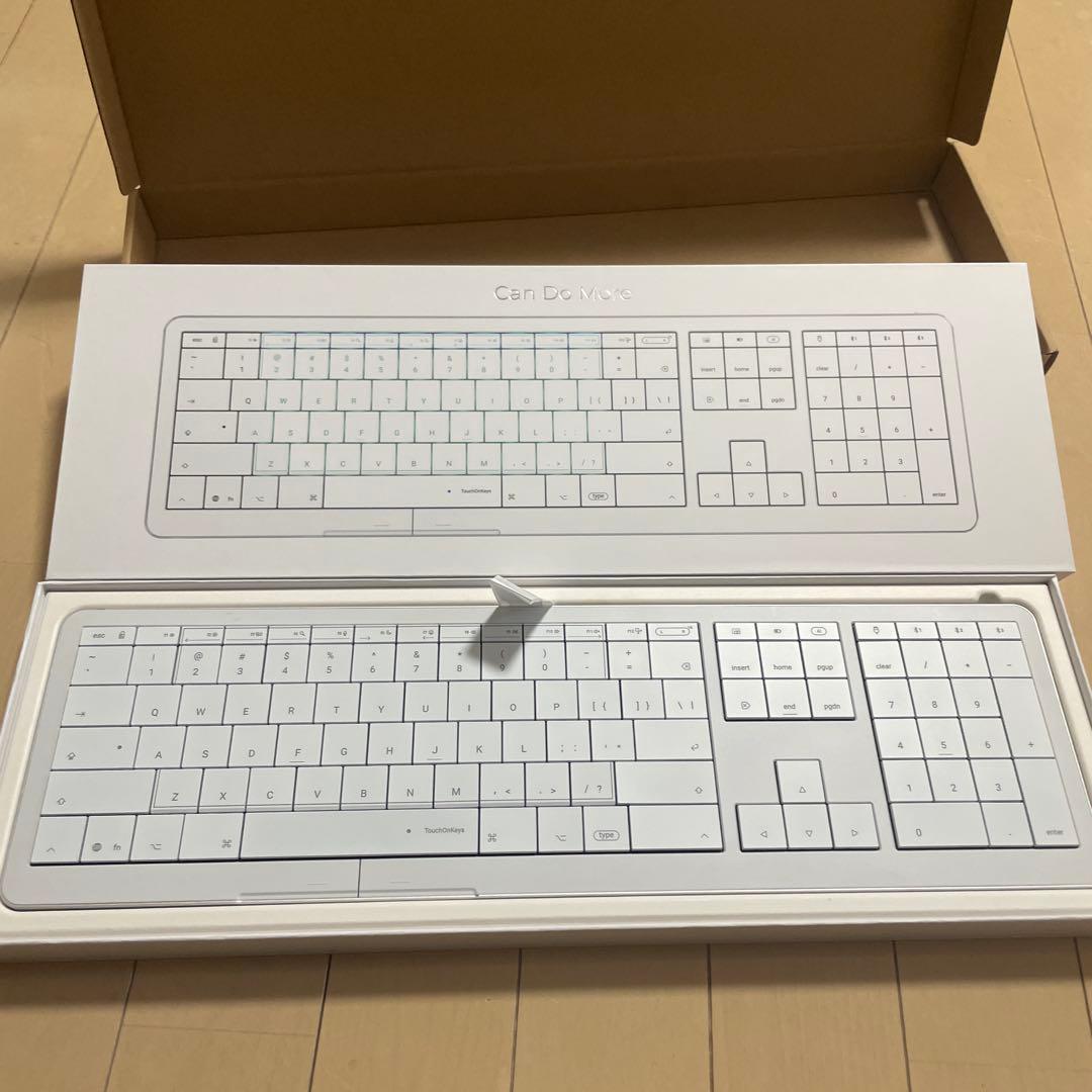 CLEVER TUNZ CLVX 1 ホワイトキーボード 本体