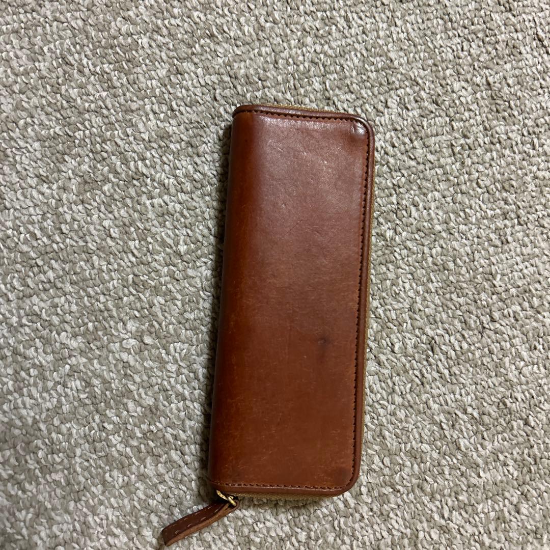 Sot筆箱本革返品不可