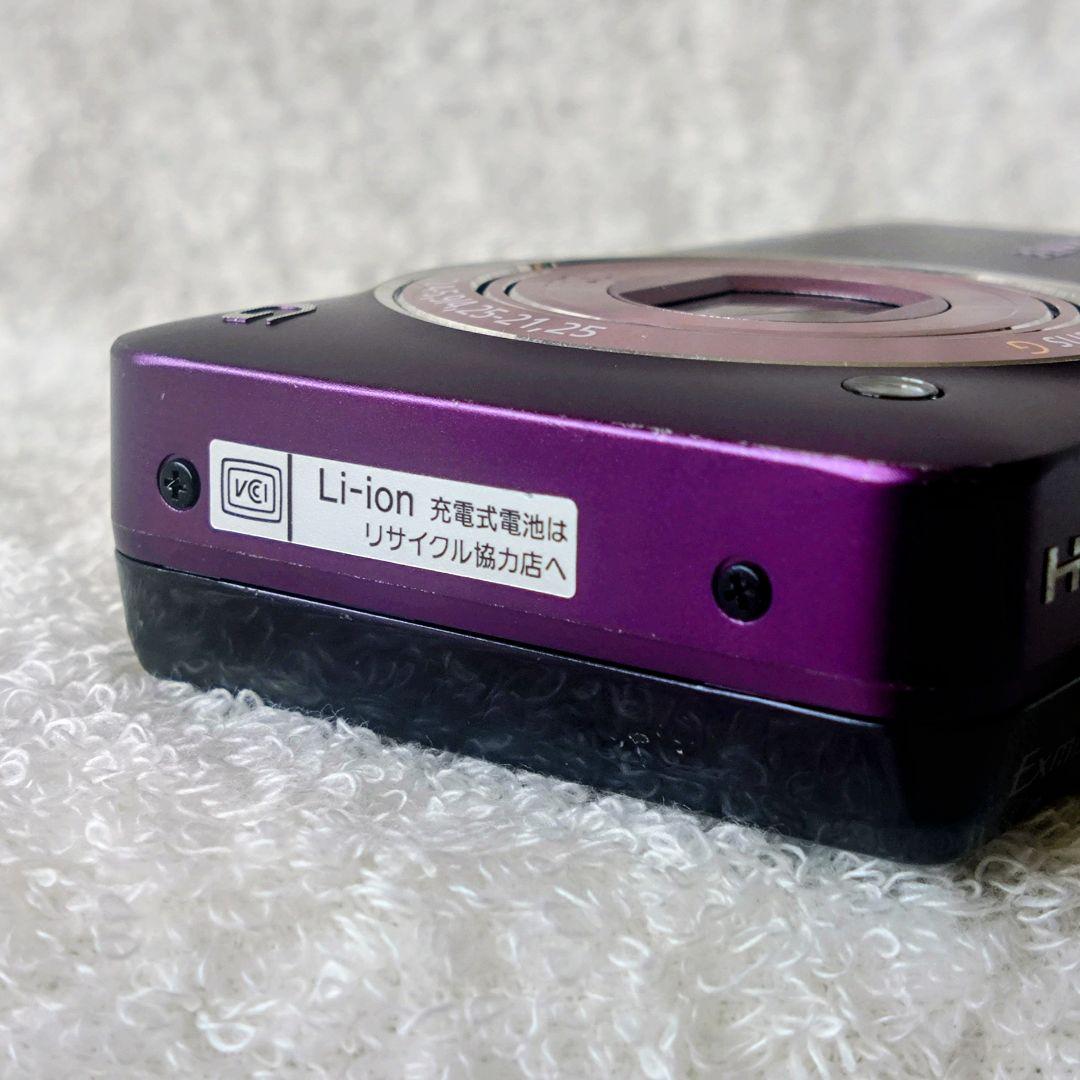 【動作確認済】SONY Cyber-shot DSC-WX5 パープル 美品