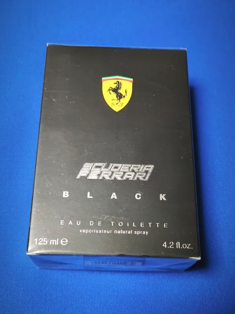 香水(男性用) 125ml FERRARI SCUDERIA BLACK