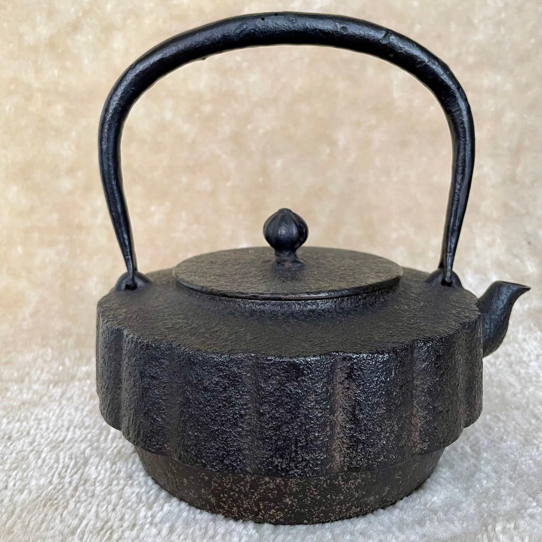南部鉄器　鉄瓶　レトロ
