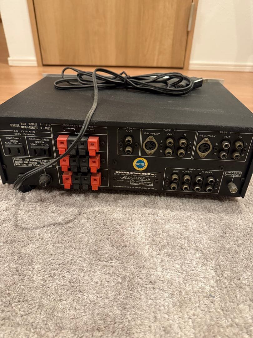 Marantz Model 3200 プリメインアンプ