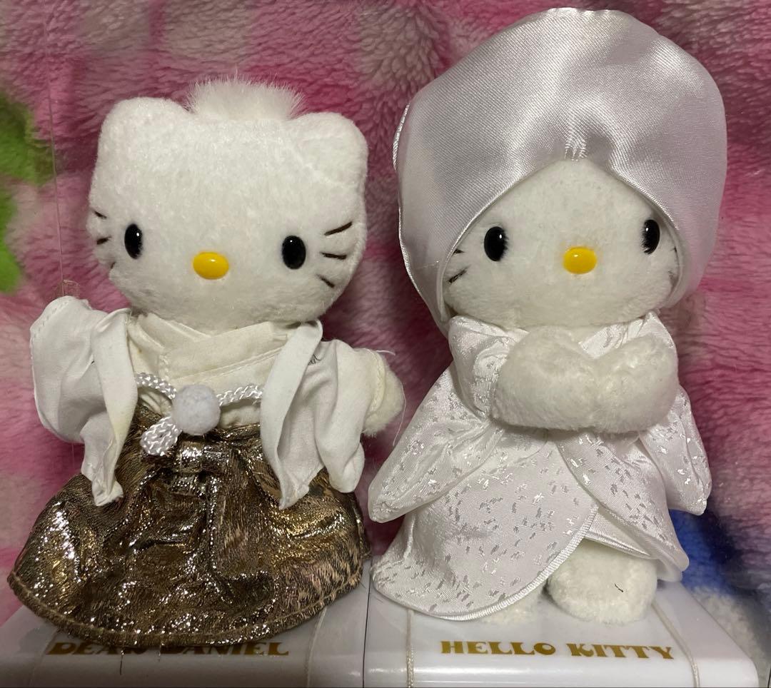 ハローキティダニエルキティー和装結婚式☆2000年製激レア
