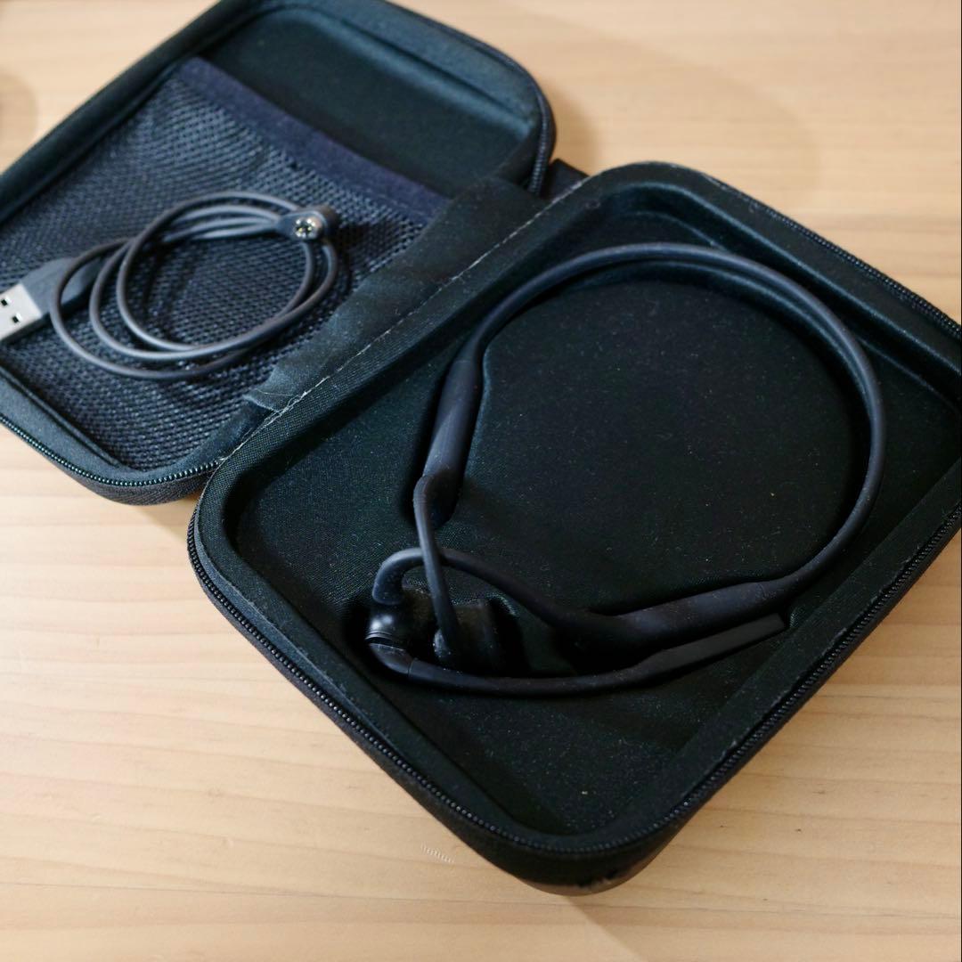 AfterShokz OpenComm Black 骨伝導ヘッドセット 元箱付