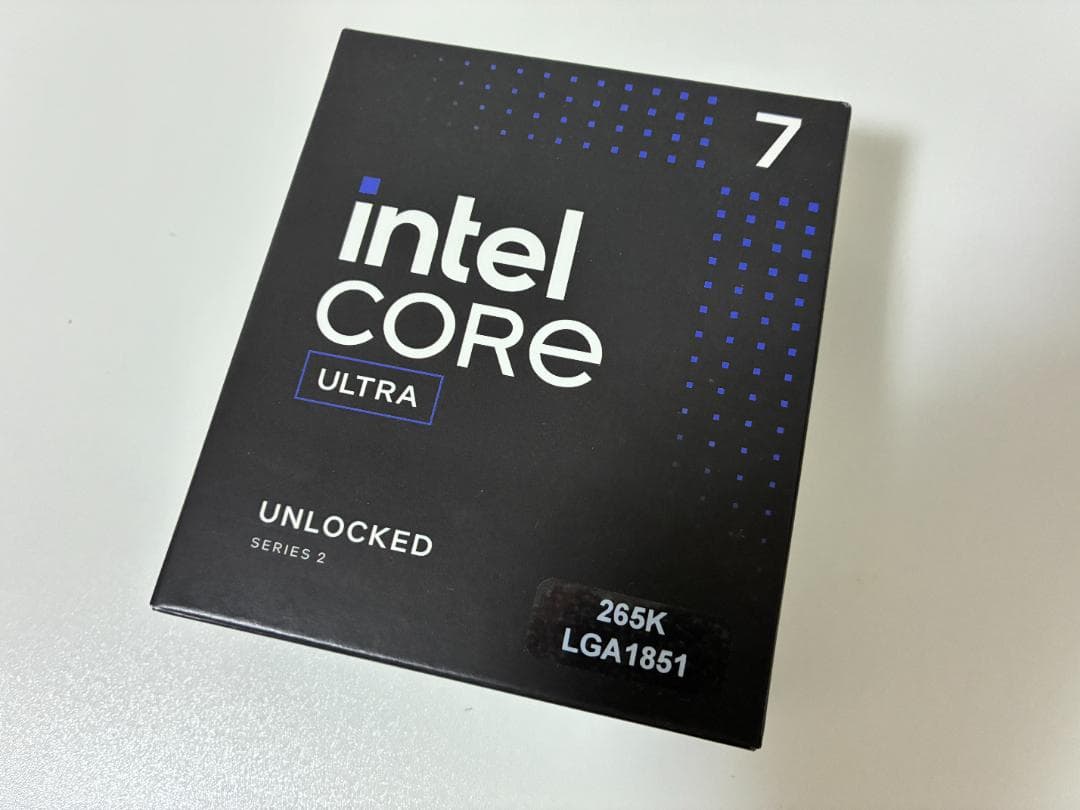 【新品・未使用】CoreUltra7 265K＋Z890 NovaWiFiセット
