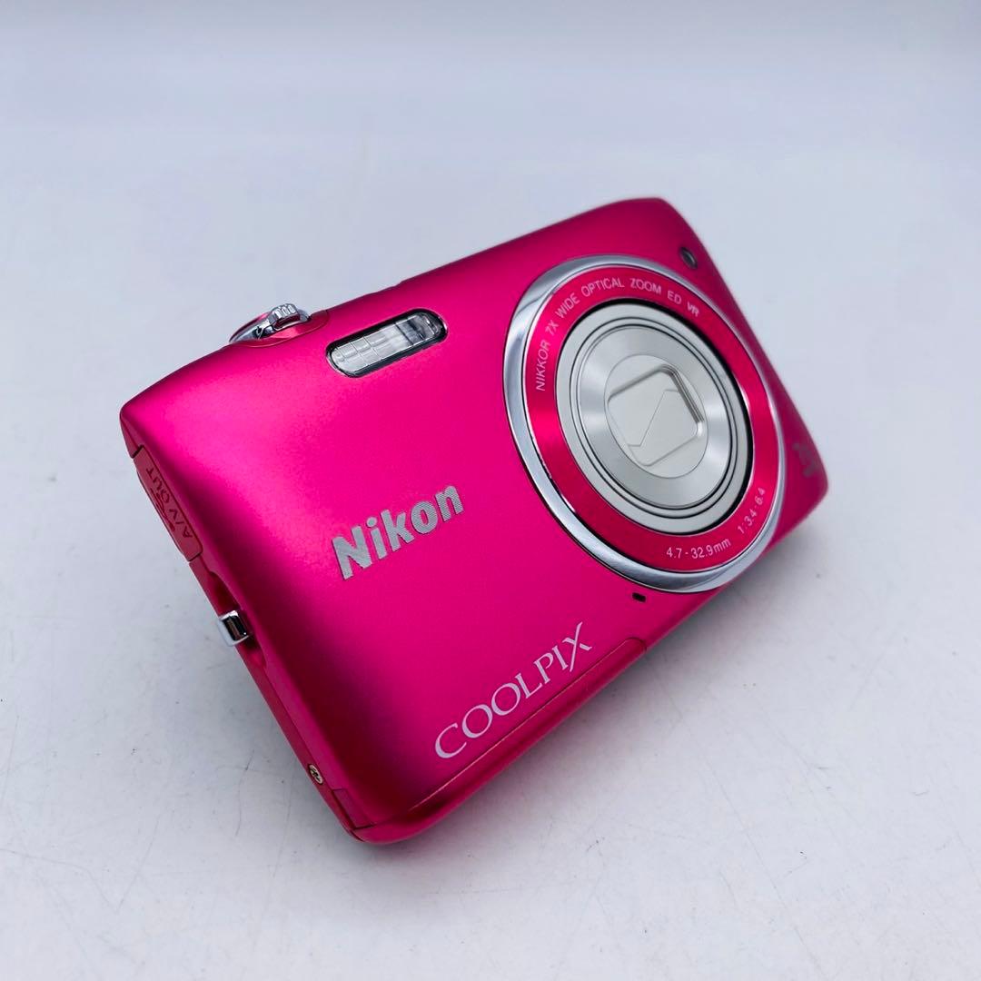 ★【美品動作確認済み】Nikon COOLPIX S3500