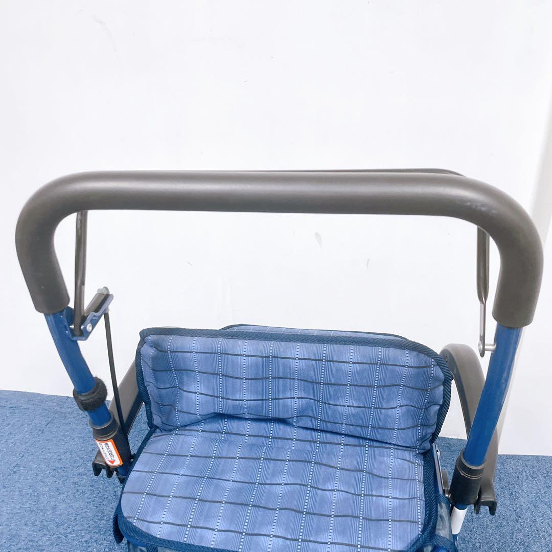 【美品】幸和製作所 シルバーカー PW-298 手押し車 歩行補助車 アルミ製