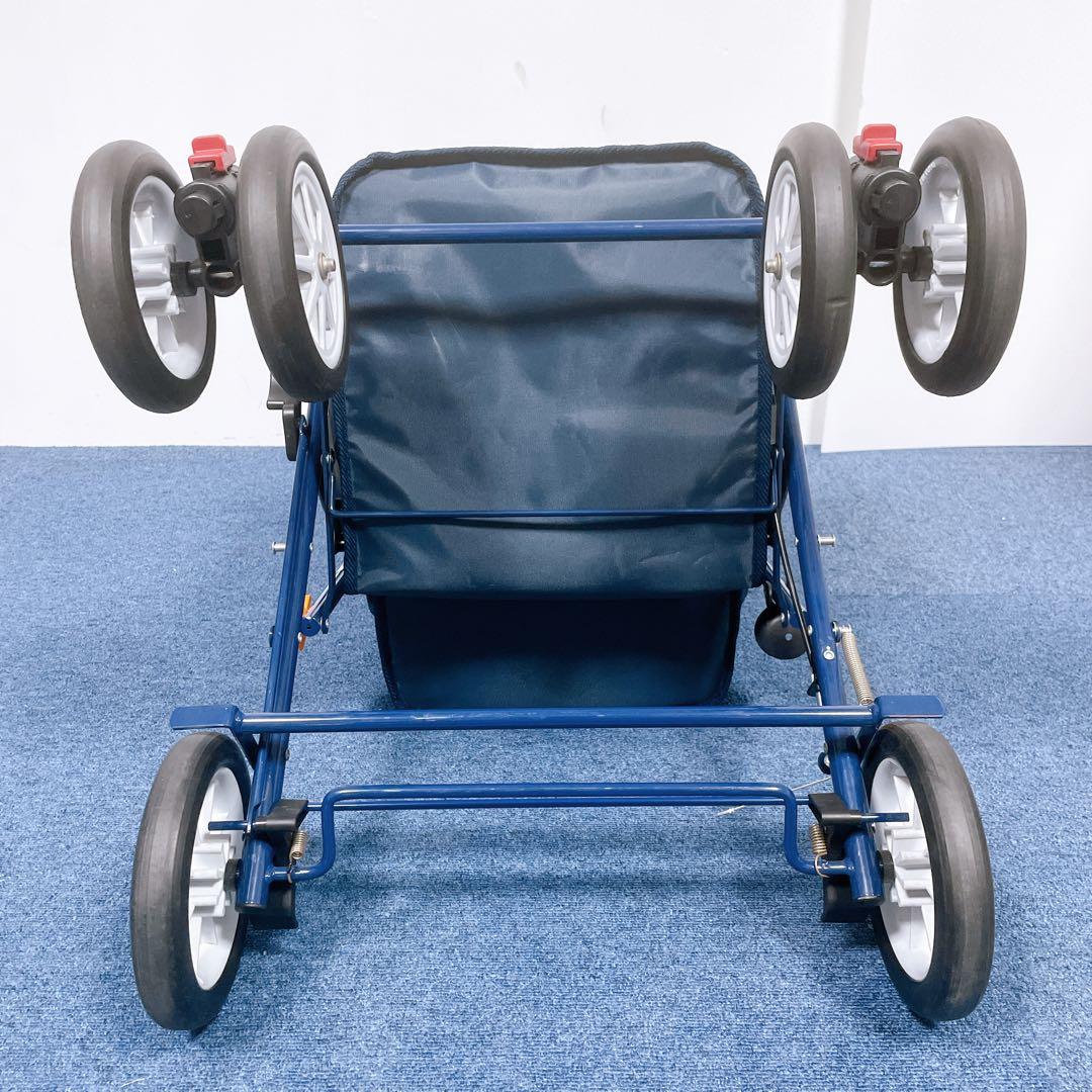 【美品】幸和製作所 シルバーカー PW-298 手押し車 歩行補助車 アルミ製