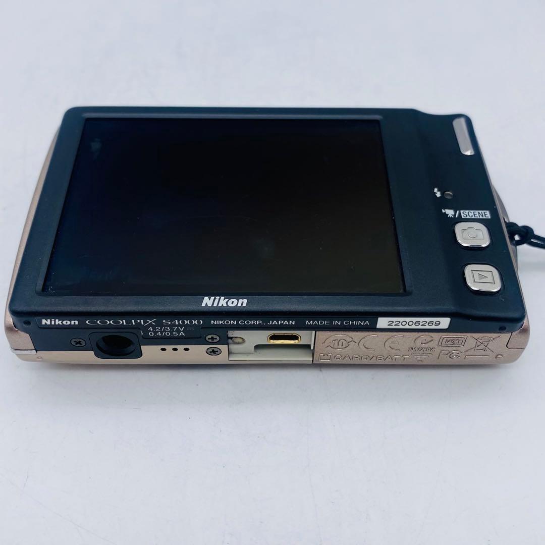 ★【美品動作確認済み】Nikon COOLPIX S4000