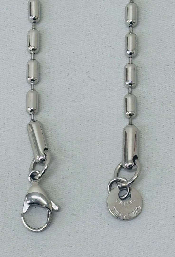 Good-HEARTZ★メタリック八角形ネックレス★ハーツ加工★SS316L