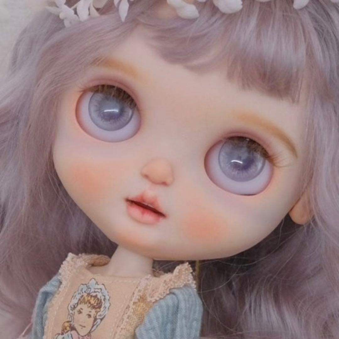 作家様カスタムブライス 人形 かわいい フルセット 優しい 紫薫
