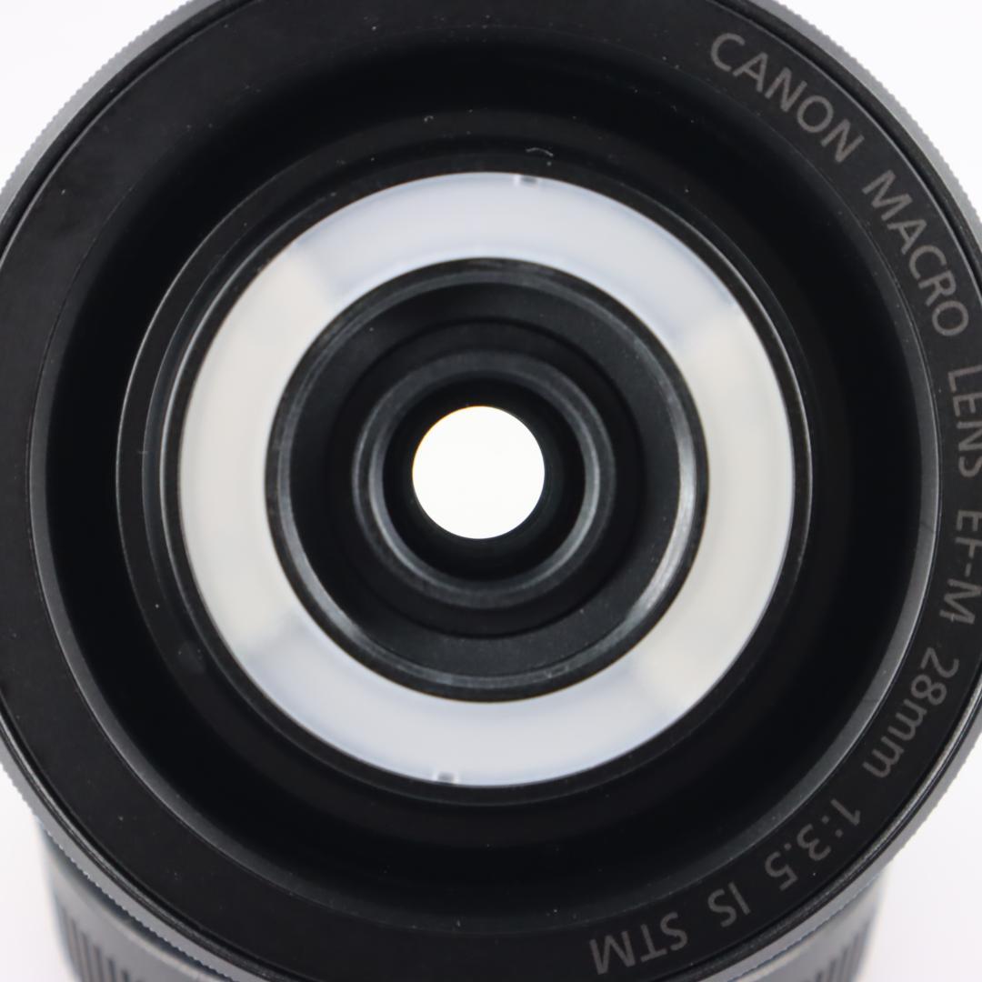 【美品】Canon EF-M 28mm F3.5 IS STM マクロ ＋付属品