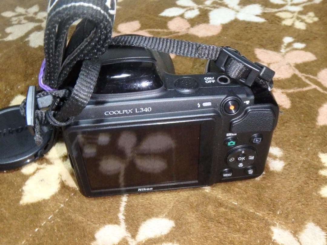 動作品 NIKON L340 COOLPIX デジタルカメラ 乾電池駆動